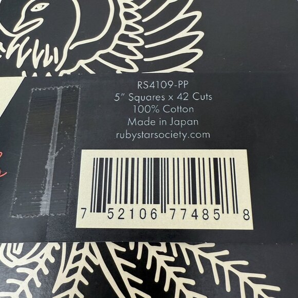 Fabric Squares 5" Starry Pack Cotton Quilting Sewing Craft Swatches - Picture 10 of 10